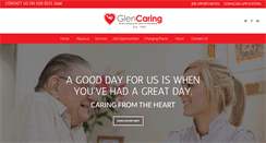Desktop Screenshot of glencaring.com