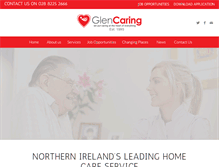 Tablet Screenshot of glencaring.com
